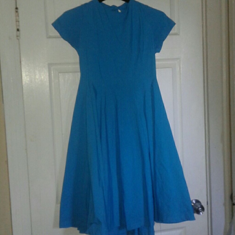 Blue Swing Dress